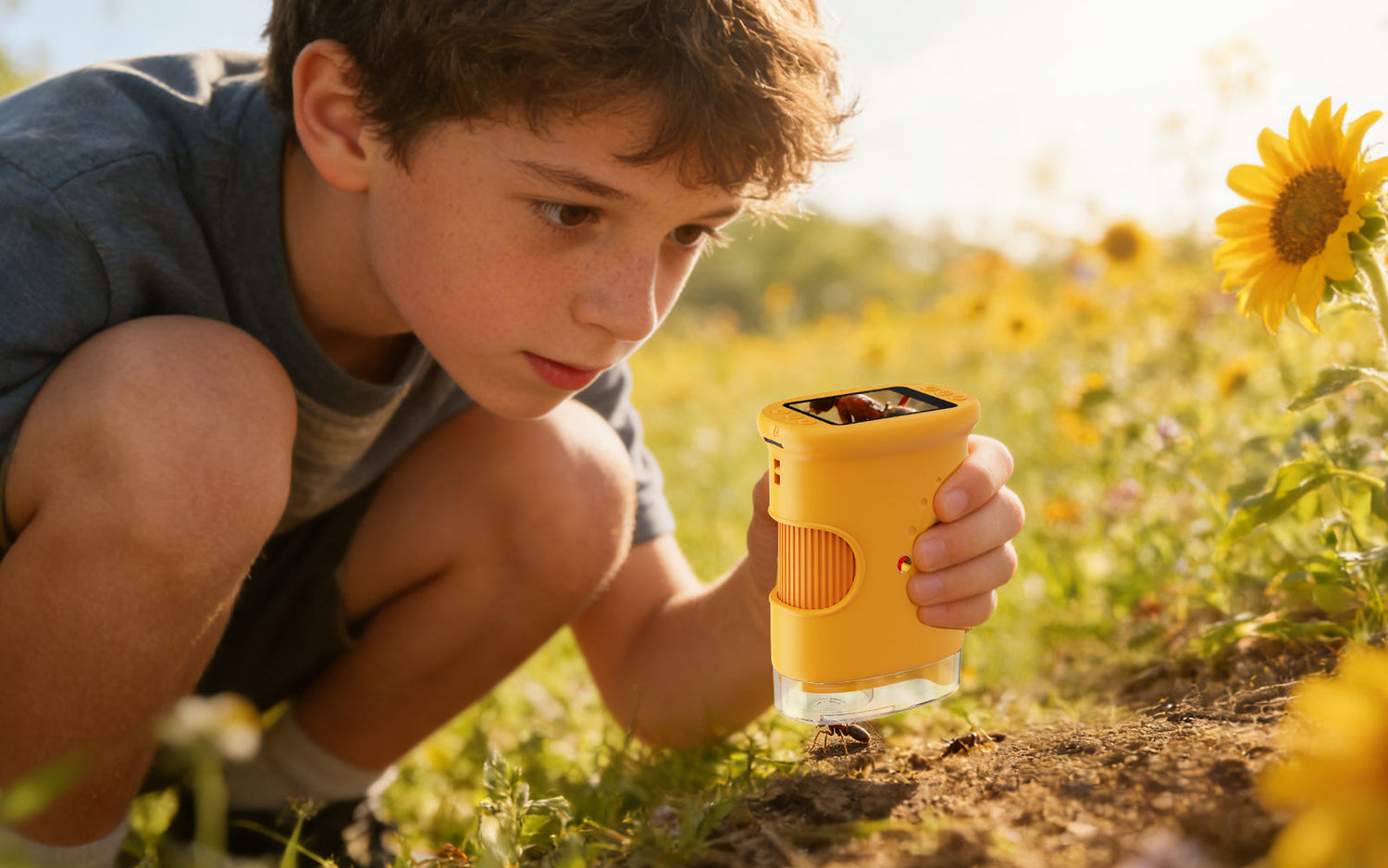 Discover the World with the Ashfly Kids Microscope