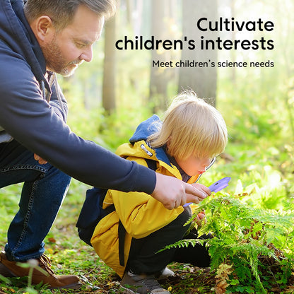 Ashfly Handheld Mini Microscope for Kids Educational Gift