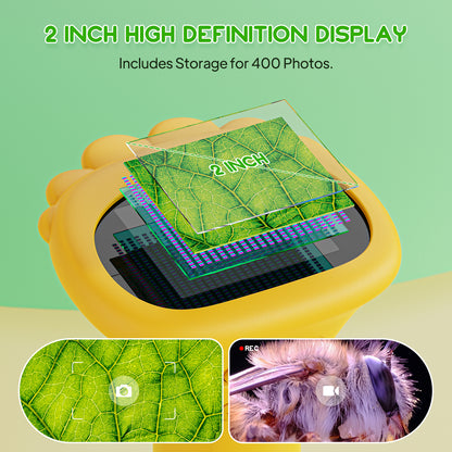 Ashfly Portable Handheld Insect Microscope for Kids Educational Gift