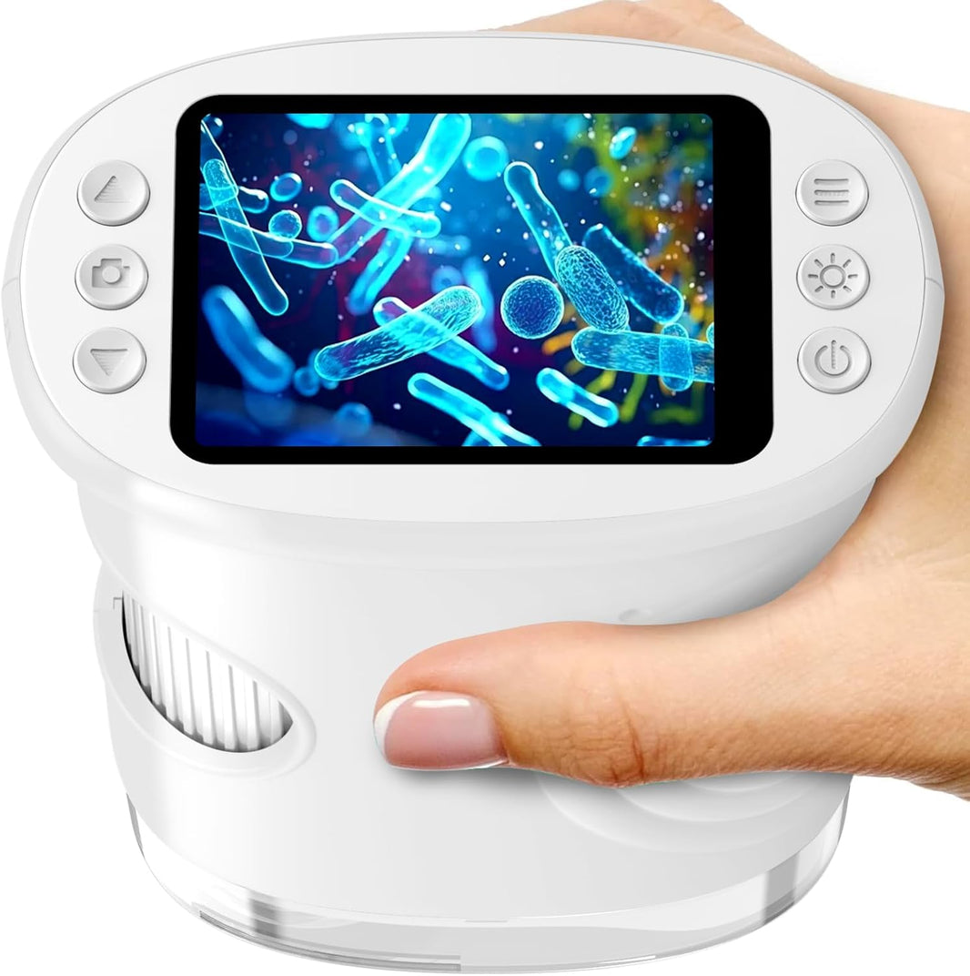 Ashfly 1000X Handheld Digital Microscope for Kids Educational Gift