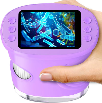 Ashfly 1000X Handheld Digital Microscope for Kids Educational Gift